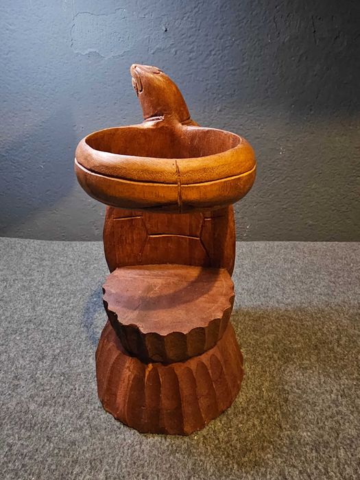 Stojak na butelkę żółw