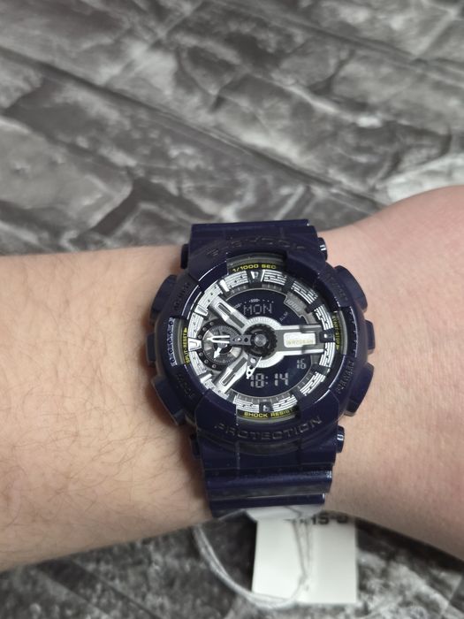 Годинники Casio G-SHOCK GMA-S110CM тактичні, трекінгові