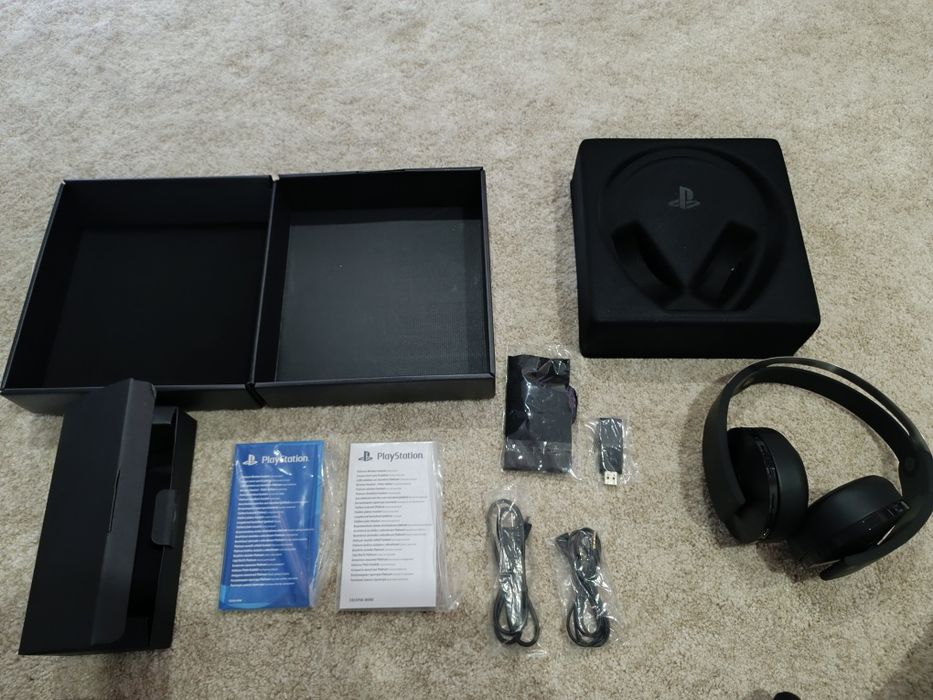 PlayStation platinum headset (novos)