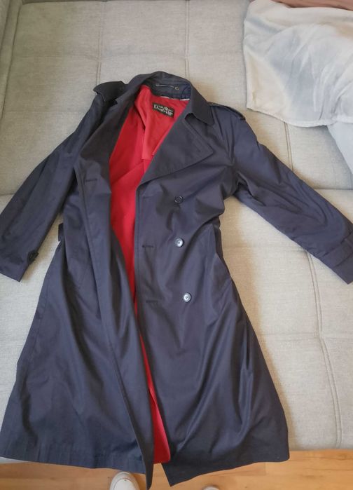 Płaszcz męski granatowy