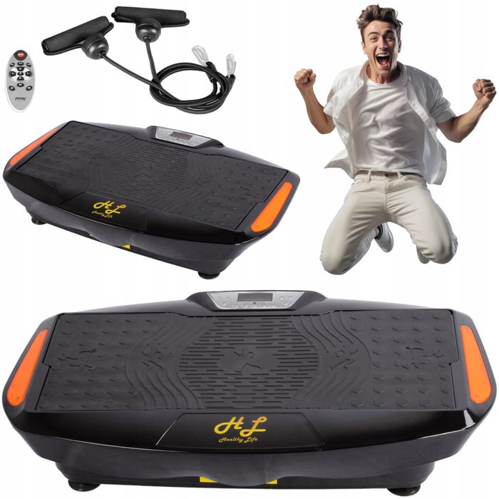 PLATFORMA WIBRACYJNA Wibrująca treningowa MASAŻER do ćwiczeń całego