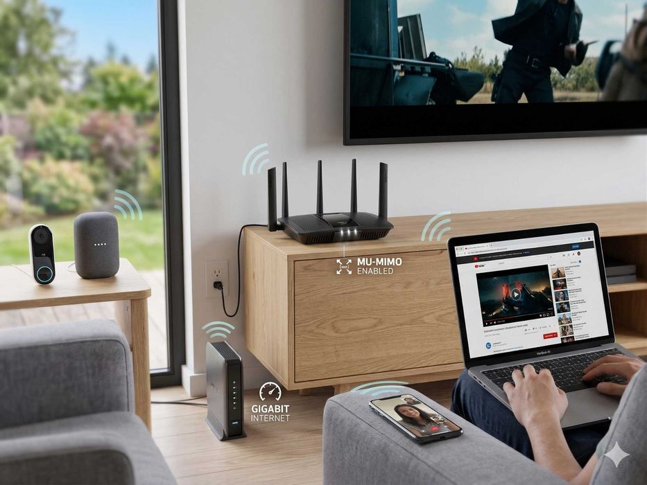 router Linksys EA7300 V2 AC1750 Max-Stream | MU-MIMO | Gigabit