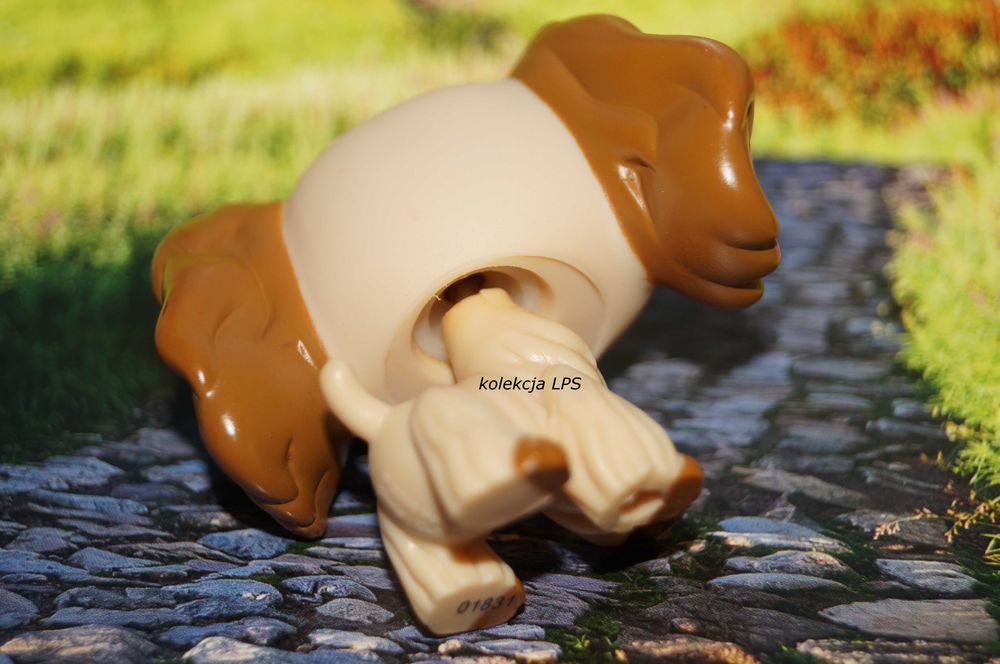 LPS Littlest Pet Shop spaniel #1963 oryginalny pop oryginał Nintendo