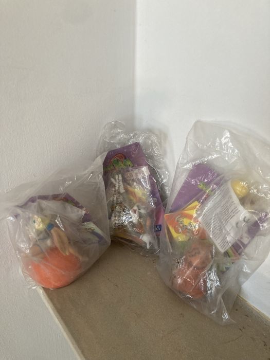 Space Jam Looney Tunes Warner Bros Conjuto selado de coleção de 1996