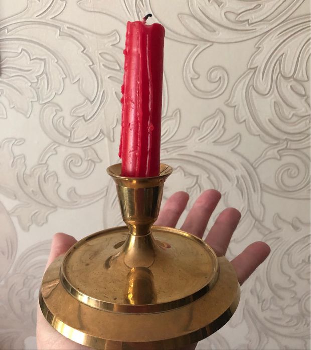 Подсвечник. Латунь
