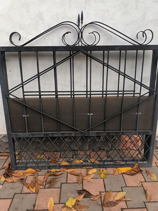 Паркан металевий 4 секціі , ворота, калітка.   Цегла в подарунок 260шт