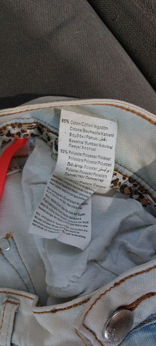 Spodnie  L/XL (2 szt)(cieniutkie a la jeans)