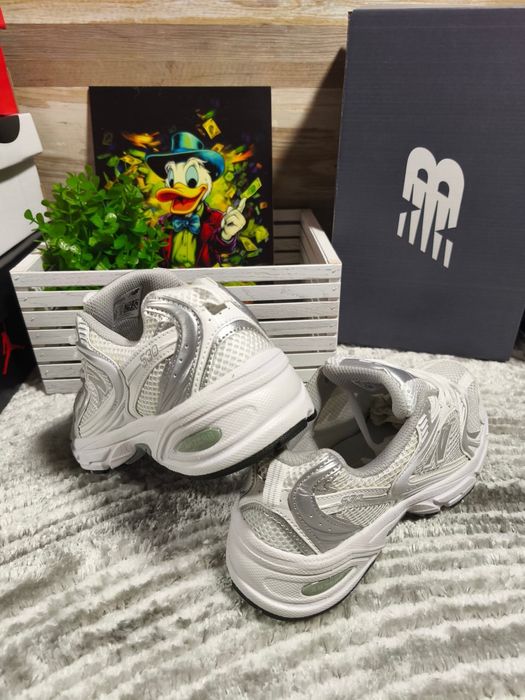 New Balance 530 White Silver / Нью беленс 530 / жіночі кросівки 39 40