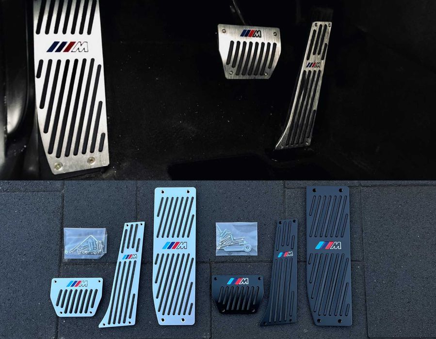 Накладки на педали АКПП BMW M E30 E32 E36 E39 E46 E53 E84 E87 E90 БМВ