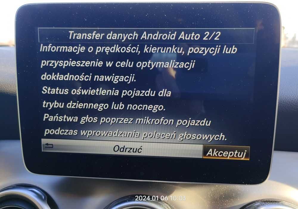Mercedes Android Auto Apple CarPlay Aktywacja Doposażenie Comand NTG