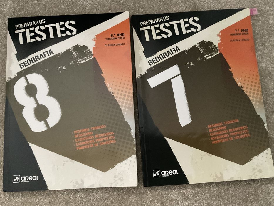 Livro de testes geografia 7 e 8