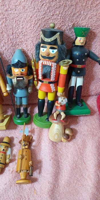 Курильщики. Щелкунчик. Дерево. Ручная работа.