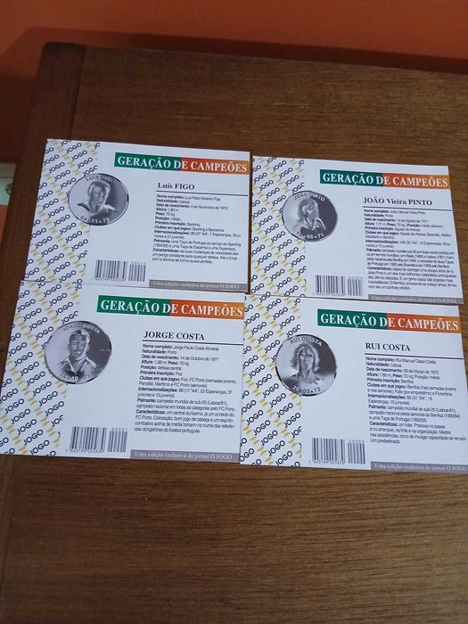 Vendo 16 moedas de prata "Campeões sub-20  da geração de ouro