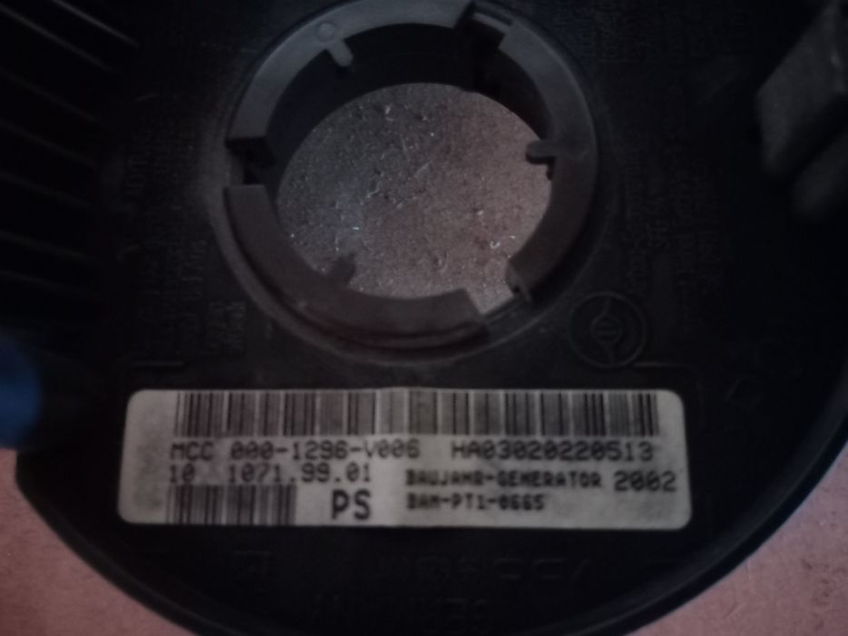 Fita de Airbag volante smart fortwo 450 1 ficha