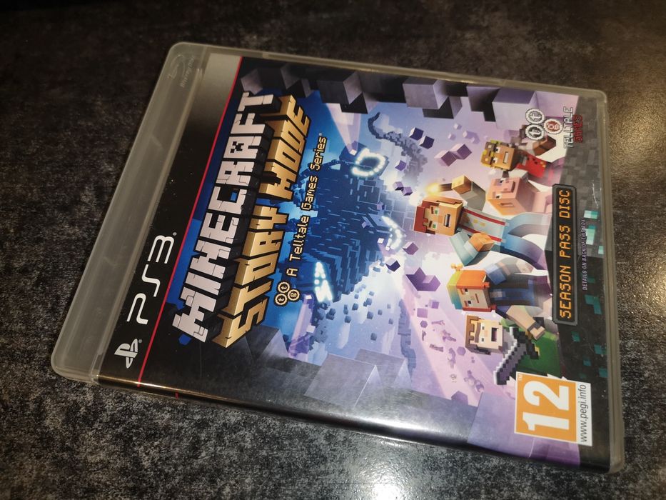 Minecraft Story Mode PS3 gra (możliwość wymiany) rzadkość na rynku