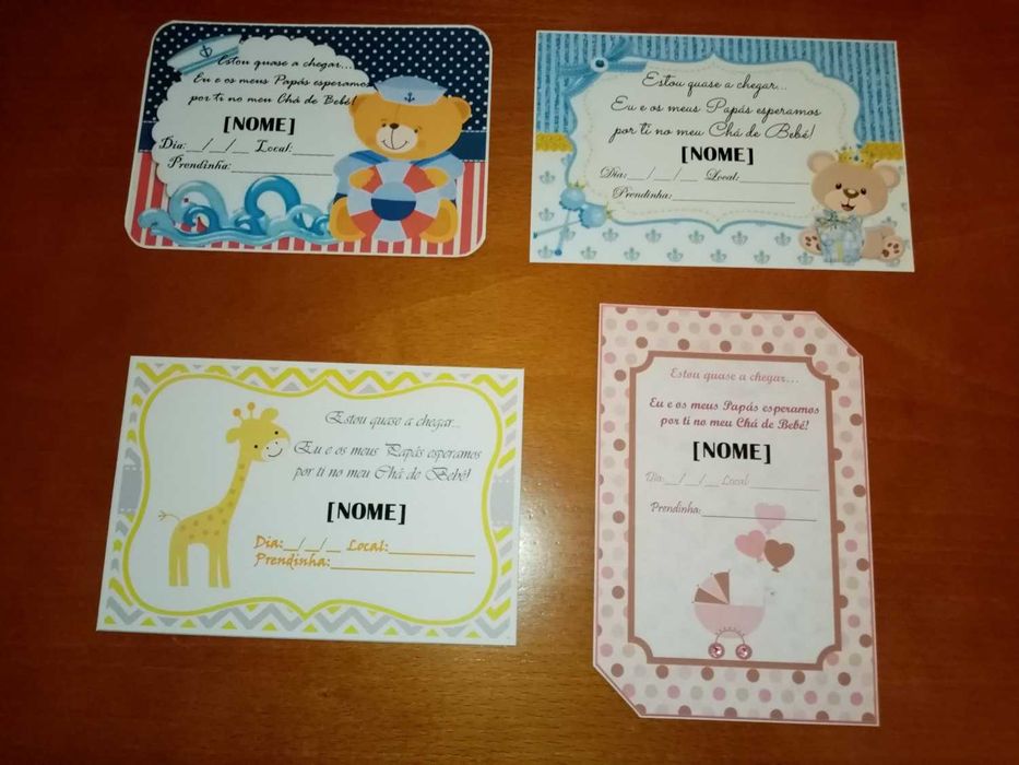 Convites para eventos diversos