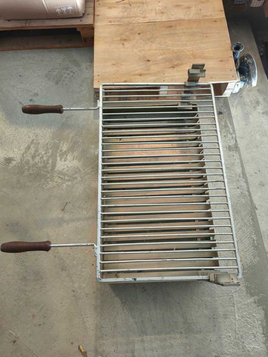 Grelhador para Churrasqueira Zincado NOVO – 65x40 cm