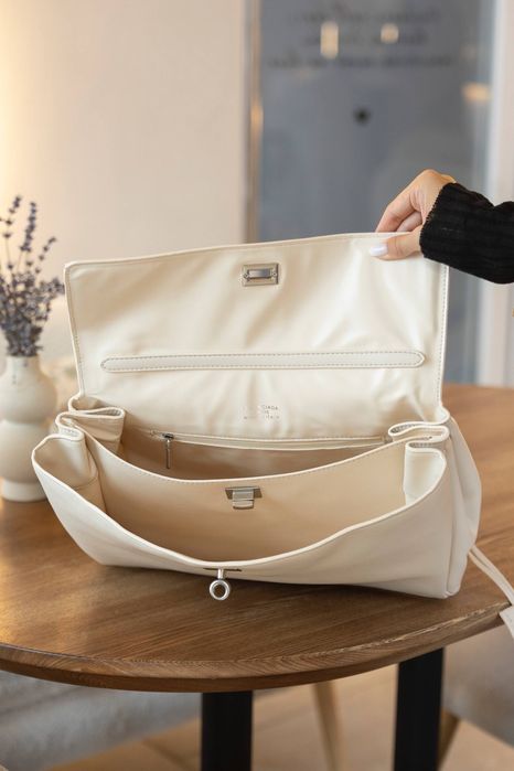 Сумка Balenciaga / сумочка баленсіага баленсіаґа біла молочна
