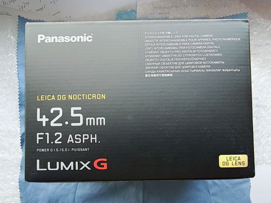 Об’єктив Panasonic Leica DG Nocticron 42.5mm f/1.2 ASPH POWER O.I.S.