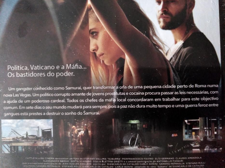 Suburra. Filme italiano do realizador Stefano Sollima. DVD