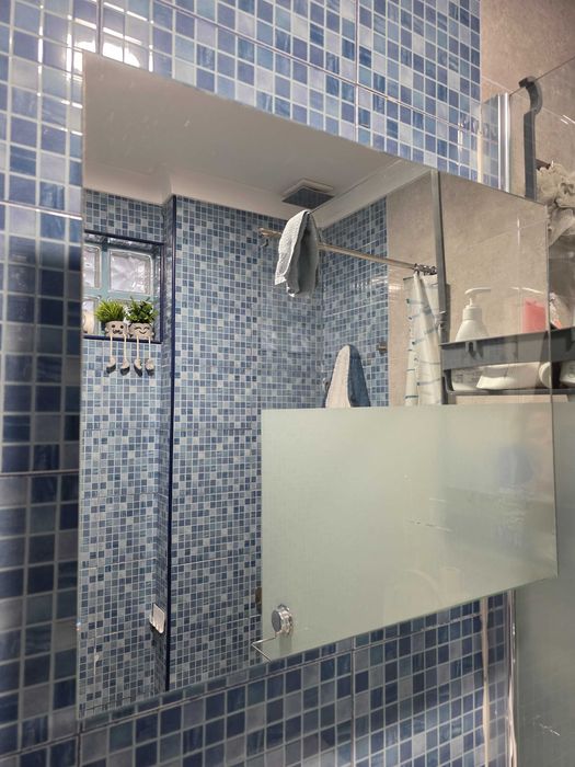 Móvel WC + Espelho c/ arrumação