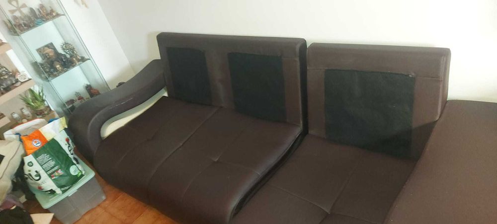 Sofá Com Chaise Longue