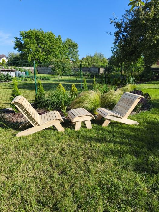 Fotel leżak ogrodowy