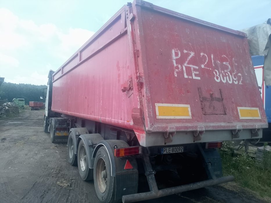 Naczepa wywrotka szczelna do zboża przyczepa zarejestrowana opłacona