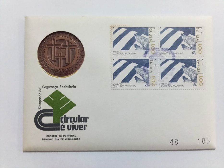 Filo-Medalhística - Campanha de Prevenção Rodoviária