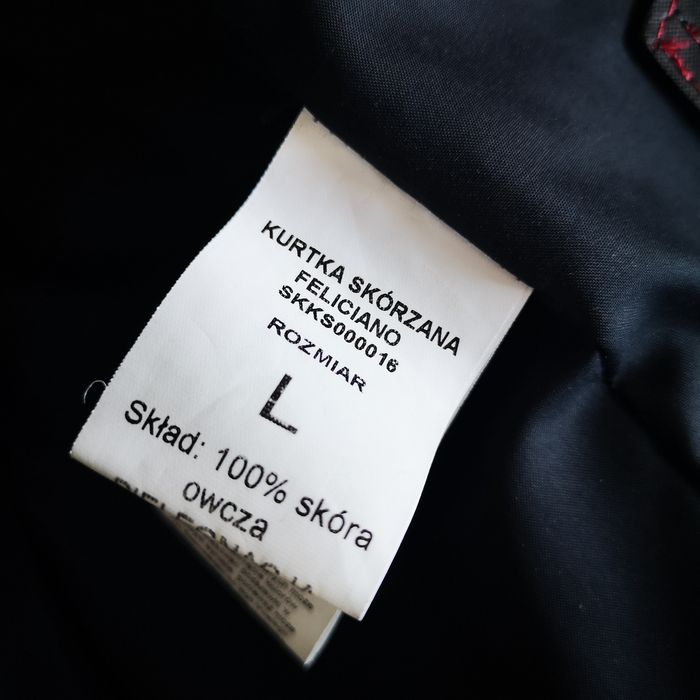 Kurtka skórzana męska giacomo Conti L z jenotem