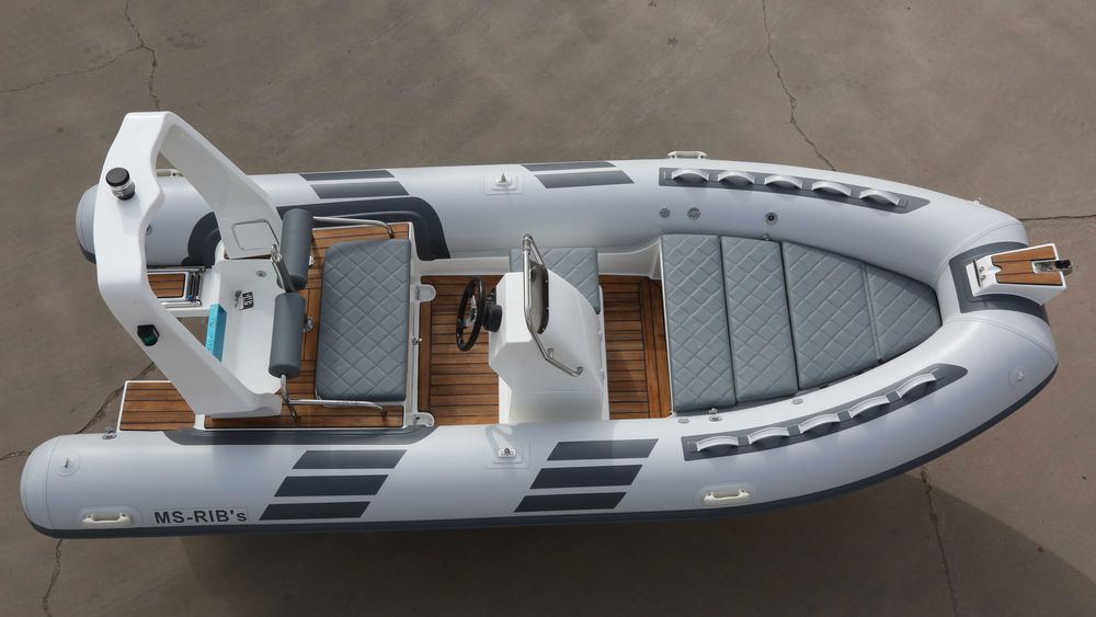 Motorówka, Hypeboat, Łódź, Wędkarska, RIB 480 - MS RIB's Hypalon
