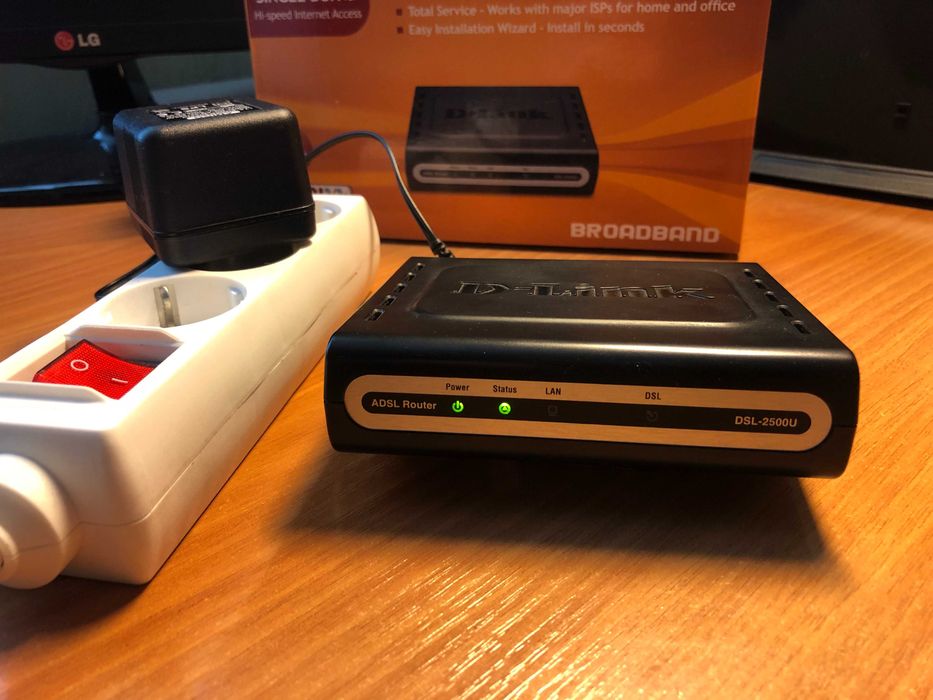 Маршрутизатор модем роутер D-Link DSL-2500U ADSL2+
