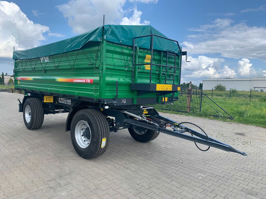 Przyczepa rolnicza AUTO-TECH 12 TON