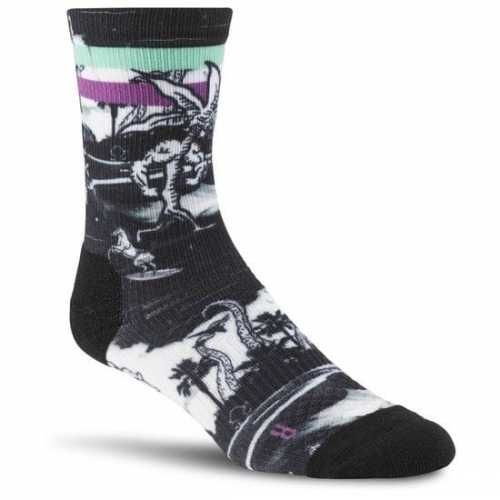 Skarpety sportowe treningowe REEBOK crossfit  PRINTED DWIE PARY 40-42