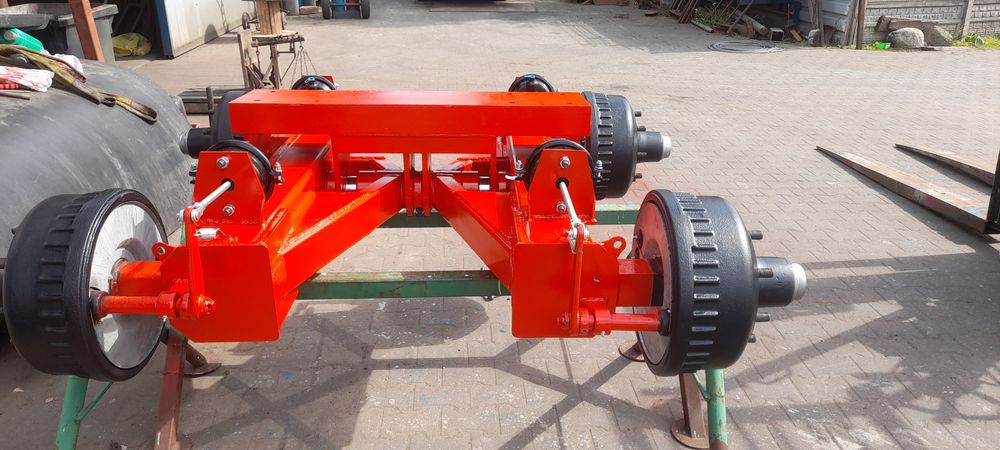 Zawieszenie wózek tandem Strautmann Bergman Kaweco Veenhuis Fliegl