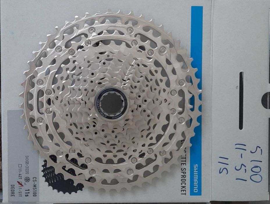 Нова касета Shimano Deore CS-M5100 11-51 11шв