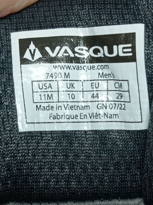 Трекінгові кросівки Vasque Breeze Nature tex 44р.