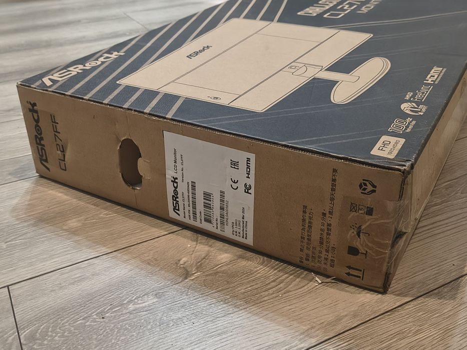 Monitor ASRock Challenger CL27FF 27 cali IPS 100hz