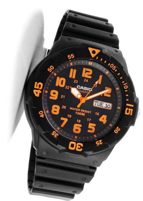 Кварцевые часы Casio MRW-200H-4BVEF | WR100 | Casio Edifice | g-shock
