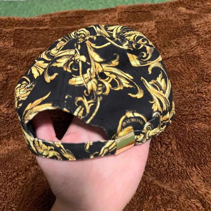 Chapéu VERSACE Dourado e preto Unisexo (ajustável)