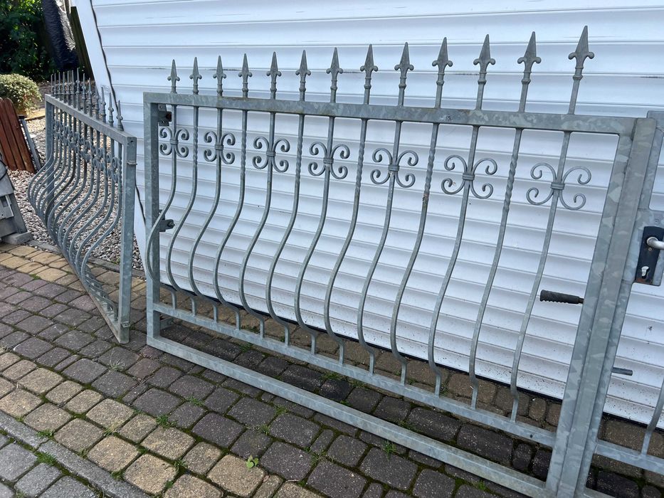 Brama, furtka i przęsła OCYNK – ciężkie, 9 metrów zestaw