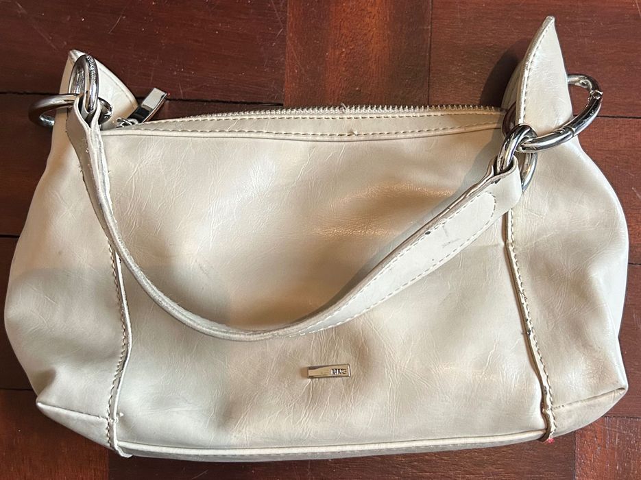 Mango Series MNG Beige Bege Carteira de Mulher