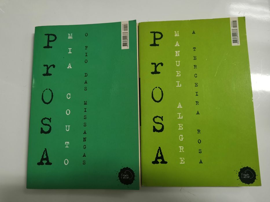 2 livros  "Prosa e Poesia"