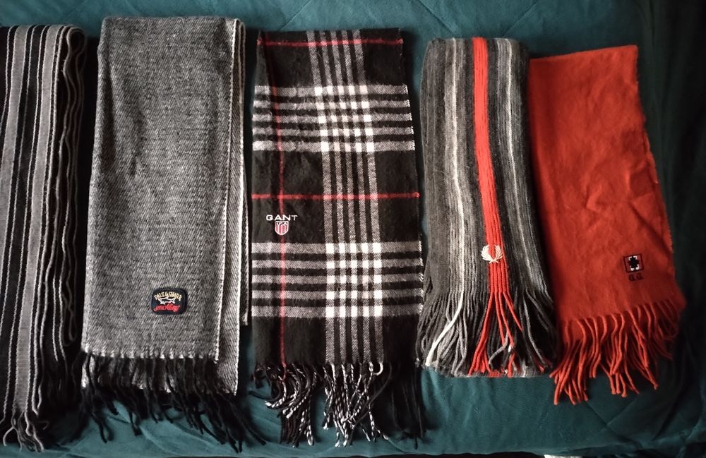 Cachecol marca Paul & Shark_Gant_Pepe Jeans_Fred_Giovani_