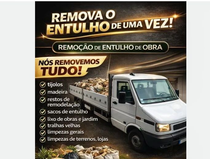 Demolição de entulho
