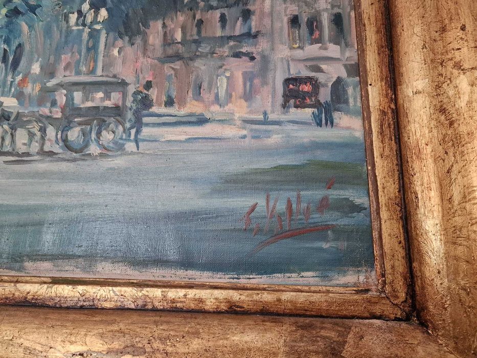 Quadro com Moldura Dourada