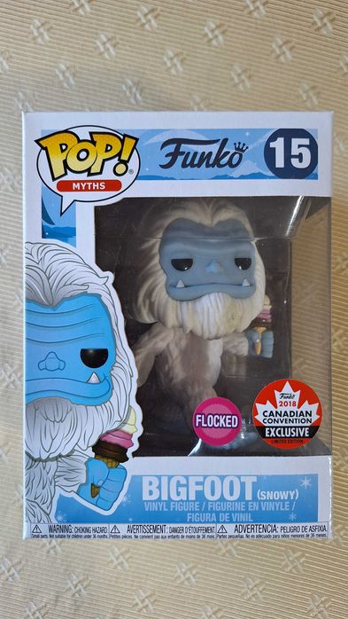 Funko POP! #15 Bigfoot (Snowy) [FE Canada 2018] (MYTHS)