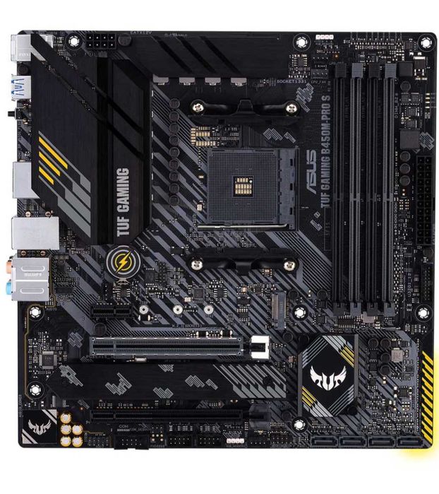 Материнська плата Asus TUF Gaming B450M-Pro S (sAM4, AMD B450, PCI-Ex1