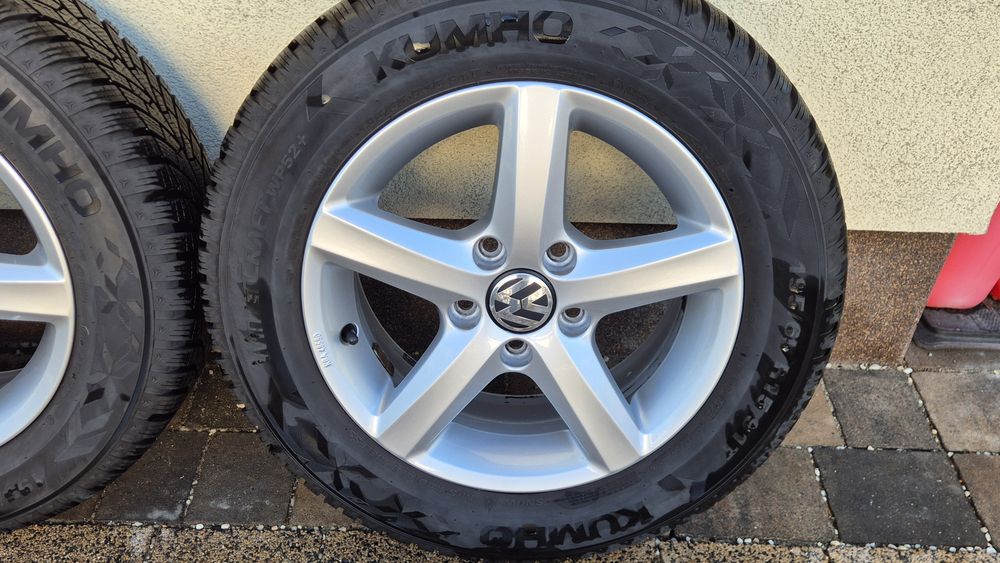 Koła felgi aluminiowe 15" VW Seat Skoda 5x112