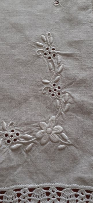 Dois Belos Panos Tabuleiro Linho